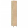 Armoire salle de bain chêne sonoma 30x30x190 cm 614010614010