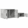 Armoire de rangement 2 pcs Gris béton 103 x 41 x 40 cm 614019614019