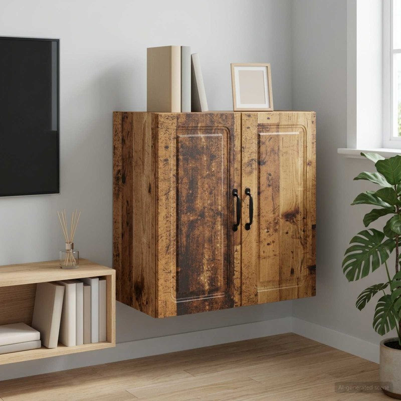 Armoire Murale Bois ancien 59 x 31 x 60 cm Bois d'ingénierie 614023614023