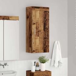 Armoire murale de salle de bain avec étagère TULUM Bois ancien 614032614032