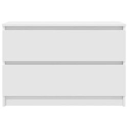 Meuble TV blanc 80x35x54 cm bois d'ingénierie 614039614039