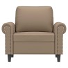 Fauteuil Cappuccino 60 cm Similicuir 614042614042
