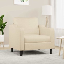 Fauteuil Crème 60 cm Tissu 614044614044