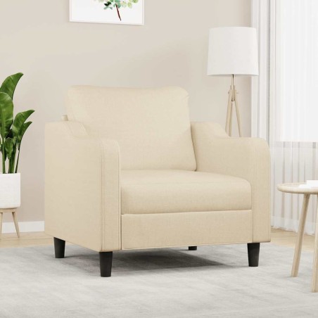 Fauteuil Crème 60 cm Tissu 614044614044
