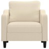Fauteuil Crème 60 cm Tissu 614044614044