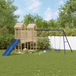 Aire de jeux d'extérieur bois de pin massif 614045614045