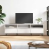 Meuble TV blanc 150x30x44,5 cm bois d'ingénierie 614057614057