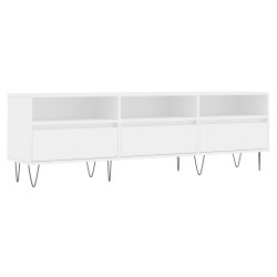 Meuble TV blanc 150x30x44,5 cm bois d'ingénierie 614057614057