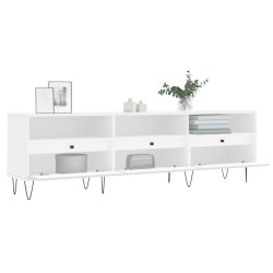 Meuble TV blanc 150x30x44,5 cm bois d'ingénierie 614057614057