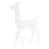 Famille de rennes de décoration Acrylique 160 LED blanc chaud 614062614062