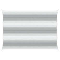 Voile d'ombre Gris clair et blanc 7 x 5 m 614068614068