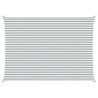 Voile d'ombre Gris clair et blanc 7 x 5 m 614068614068