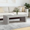 Table basse sonoma gris 102x50x36 cm bois d'ingénierie 614069614069