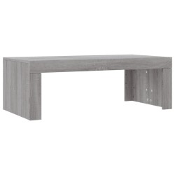 Table basse sonoma gris 102x50x36 cm bois d'ingénierie 614069614069