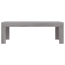 Table basse sonoma gris 102x50x36 cm bois d'ingénierie 614069614069
