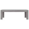Table basse sonoma gris 102x50x36 cm bois d'ingénierie 614069614069