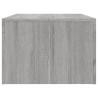 Table basse sonoma gris 102x50x36 cm bois d'ingénierie 614069614069