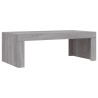 Table basse sonoma gris 102x50x36 cm bois d'ingénierie 614069614069