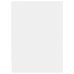 Meuble TV Blanc 102x37,5x52,5 cm Bois d'ingénierie 614076614076