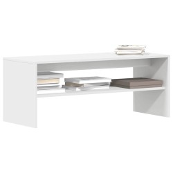 Meuble TV Blanc 100 x 40 x 40 cm Aggloméré 614078614078