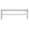 Meuble TV Blanc 100 x 40 x 40 cm Aggloméré 614078614078