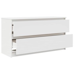 Meuble TV blanc 100x35x54 cm bois d'ingénierie 614081614081