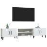 Meuble TV Blanc 180x31,5x40 cm Bois d'ingénierie 614083614083