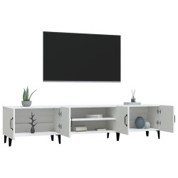 Meuble TV Blanc 180x31,5x40 cm Bois d'ingénierie 614083614083