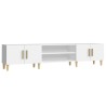 Meuble TV Blanc 180x31,5x40 cm Bois d'ingénierie 614085614085