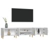 Meuble TV Blanc 180x31,5x40 cm Bois d'ingénierie 614085614085