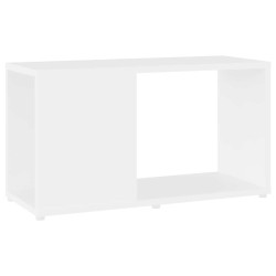 Meuble TV Blanc 60x24x32 cm Bois d'ingénierie 614087614087