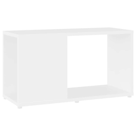 Meuble TV Blanc 60x24x32 cm Bois d'ingénierie 614087614087