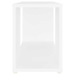 Meuble TV Blanc 60x24x32 cm Bois d'ingénierie 614087614087