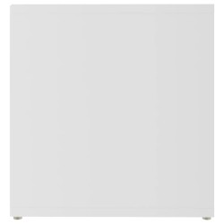 Meuble TV blanc 72x35x36,5 cm bois d’ingénierie 614088614088