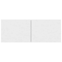 Meuble TV Blanc 80x30x30 cm Bois d'ingénierie 614090614090