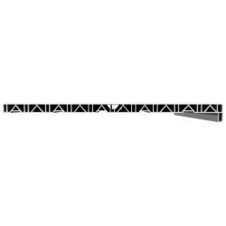 Appui de fenêtre Blanc 120 x 50 x 4,5 cm PVC 614092614092