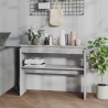 Table console Sonoma gris 102x30x80 cm Bois d'ingénierie 614094614094