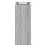 Table console Sonoma gris 102x30x80 cm Bois d'ingénierie 614094614094