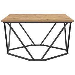 Table basse Chêne artisanal 80 x 80 x 45 cm 614095614095
