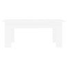 Table basse Blanc 100x60x42 cm Bois d'ingénierie 614096614096