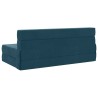 Canapé-lit pliable Bleu 152 x 86,5 x 60 cm Tissu 614101614101