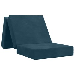 Canapé-lit pliable 90 x 63 x 45 cm Bleu 614103614103
