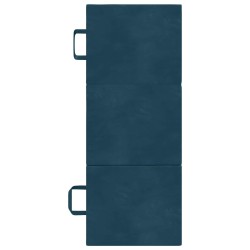 Canapé-lit pliable 90 x 63 x 45 cm Bleu 614103614103
