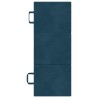 Canapé-lit pliable 90 x 63 x 45 cm Bleu 614103614103