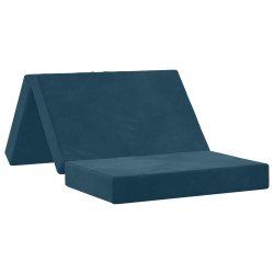 Canapé-lit pliable 80 x 67 x 45 cm Bleu 614106614106