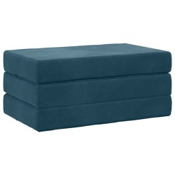 Canapé-lit pliable 80 x 67 x 45 cm Bleu 614106614106