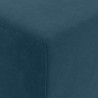 Canapé-lit pliable Bleu 200 x 70 x 10 cm Velours 614108614108