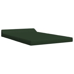 Canapé-lit pliable Vert foncé 120 x 60 x 49 cm Tissu 614110614110