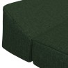 Canapé-lit pliable Vert foncé 120 x 60 x 49 cm Tissu 614110614110