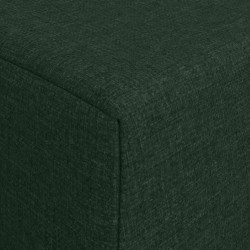 Canapé-lit pliable Vert foncé 120 x 60 x 49 cm Tissu 614110614110